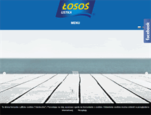 Tablet Screenshot of lososustka.com.pl